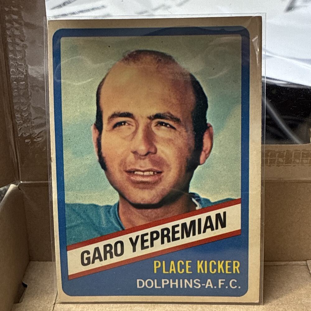 1976 Wonder Bread All-Star Series - Garo Yepremian #12 MTG5022